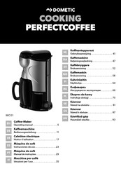 Dometic PERFECTCOFFEE MC 01 Instrucciones De Uso