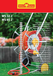 Wolf Garten WS 50 Z Instrucciones De Funcionamiento Originales