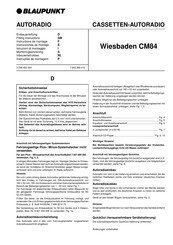 Blaupunkt Wiesbaden CM84 Instrucciones De Montaje