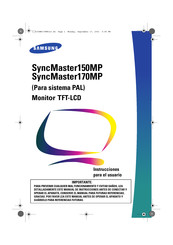 Samsung SyncMaster150MP Manual De Instrucciones