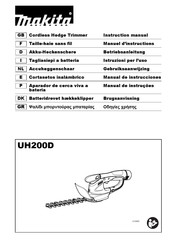 Makita UH200D Manual De Instrucciones