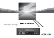 Blaupunkt ACR 3251 Instrucciones De Manejo