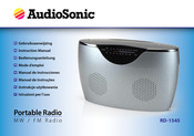 AudioSonic RD-1545 Manual De Instrucciones