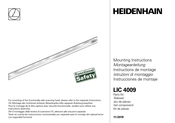 HEIDENHAIN LIC 4009 Instrucciones De Montaje