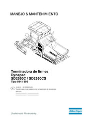 Dynapac SD2550CS Manual Del Usuario