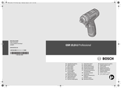 Bosch Professional GSR 10,8-2-LI Manual Original