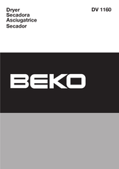 Beko DV 1160 Manual Del Usuario