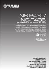 Yamaha NS-P430 Manual De Instrucciones