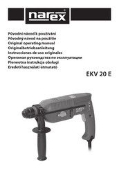 Narex EKV 20 E Instrucciones De Uso