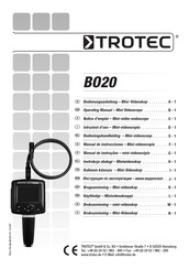 Trotec BO20 Manual De Instrucciones