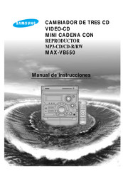 Samsung MAX-VB550 Manual De Instrucciones