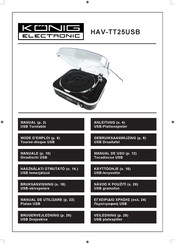 König Electronic HAV-TT25USB Manual De Uso