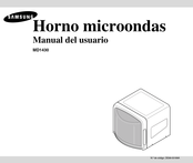 Samsung MD1430 Manual Del Usuario