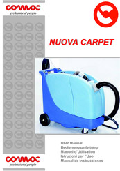 COMAC NUOVA CARPET Manual De Instrucciones