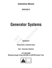 Rheem GEN12AD-V Manual De Instalación