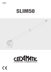 cedamatic SLIM50 Manual De Instrucciones