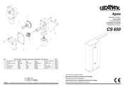 cedamatic CS 650 Manual De Instrucciones