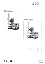 Ilmvac ROdist digital V Instrucciones De Manejo