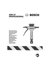 Bosch GSH 16-28 PROFESSIONAL Instrucciones De Servicio