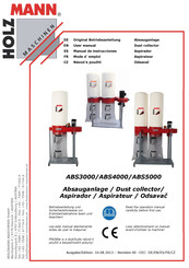 HOLZMANN MASCHINEN ABS3000 Manual De Instrucciones