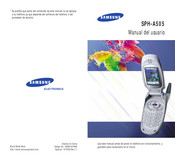 Samsung SPH-A505 Manual Del Usuario