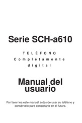 Samsung SCH-a610 Serie Manual Del Usuario