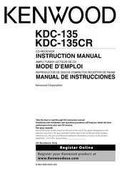 Kenwood KDC-135 Manual De Instrucciones