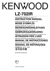 Kenwood LZ-702IR Manual De Instrucciones