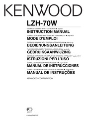 Kenwood LZH-70W Manual De Instrucciones