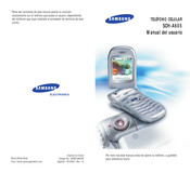 Samsung SCH-A605 Manual Del Usuario