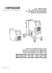 Praxair AC/DC 402 PULSE Manual De Instrucciones