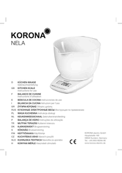 Korona Nela Instrucciones De Uso