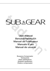 SubGear Chaleco Compensador Manual De Usuario