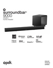 Polk surroundbar Manual De Usuario