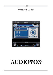 Audiovox VME 9312 TS Manual De Usuario