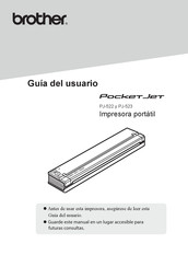 Brother PocketJet PJ-522 Guia Del Usuario