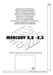 SEA MERCURY 5,5 Manual De Uso Y Mantenimiento