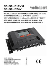 Velleman SOL30UC24V Manual Del Usuario