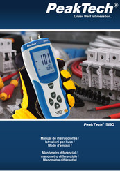 PeakTech 5150 Manual De Instrucciones