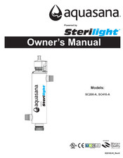 Aquasana Sterilight SC410-A Manual Del Propietário