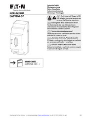 Eaton EASY204-DP Instrucciones De Montaje