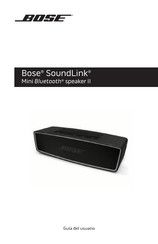 Bose SoundLink Mini Bluetooth speaker II Guia Del Usuario