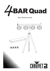 Chauvet DJ 4BAR Quad Guía De Referencia Rápida