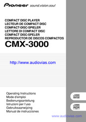 Pioneer CMX-3000 Manual De Instrucciones