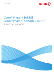 Xerox Phaser 3260DI Guia Del Usuario