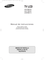 Samsung LW17M24C Manual De Instrucciones