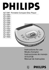 Philips AZ 7481 Instrucciones De Manejo