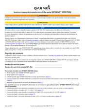 Garmin GPSMAP 6000 Serie Instrucciones De Instalación