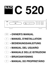 NAD C 520 Manual Del Usuario