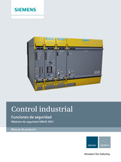 Siemens SIRIUS 3SK1 Manual De Producto